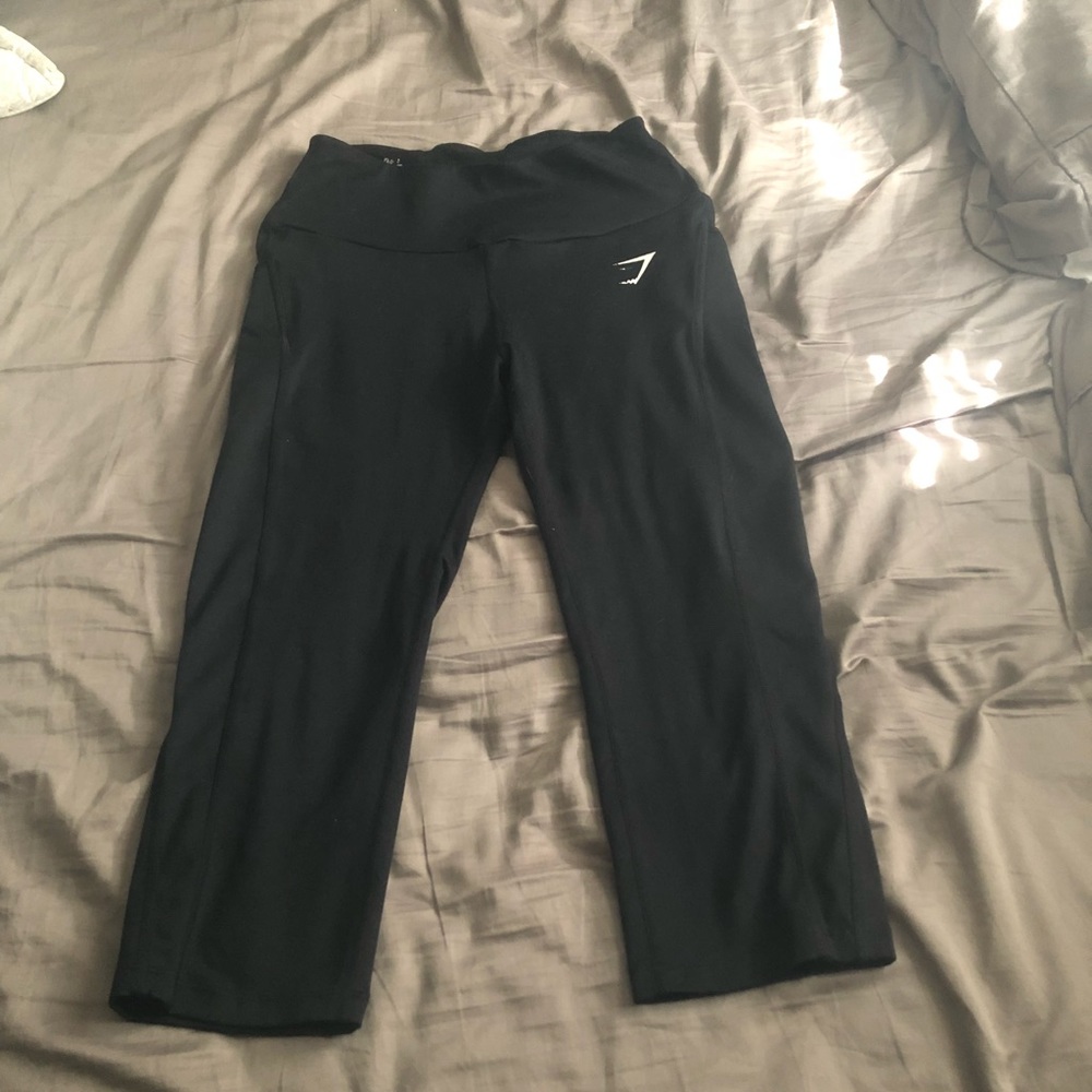 Gymshark cropped black leggings